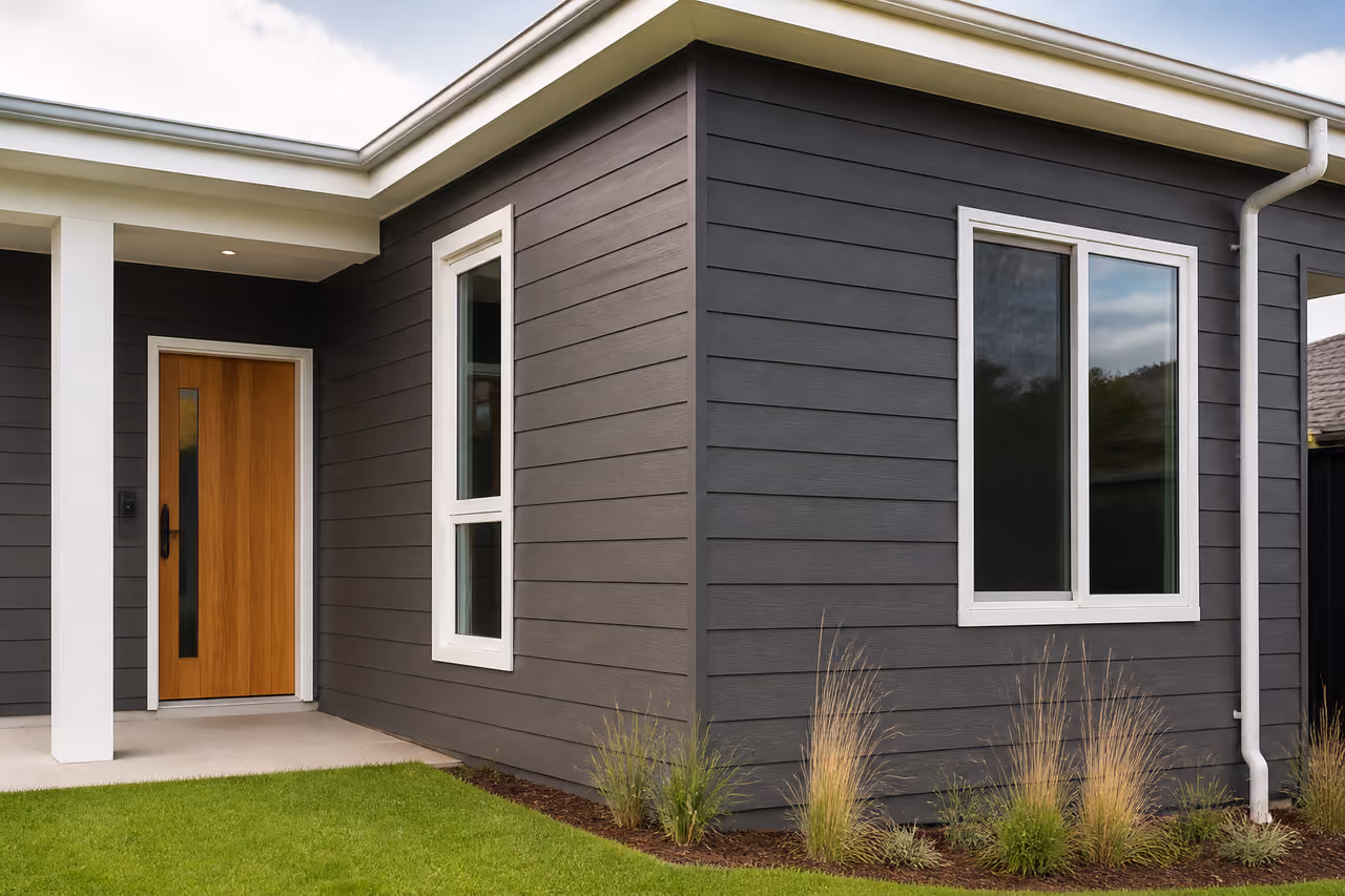 Modern Home Exterior with Scyon Stria Cladding
