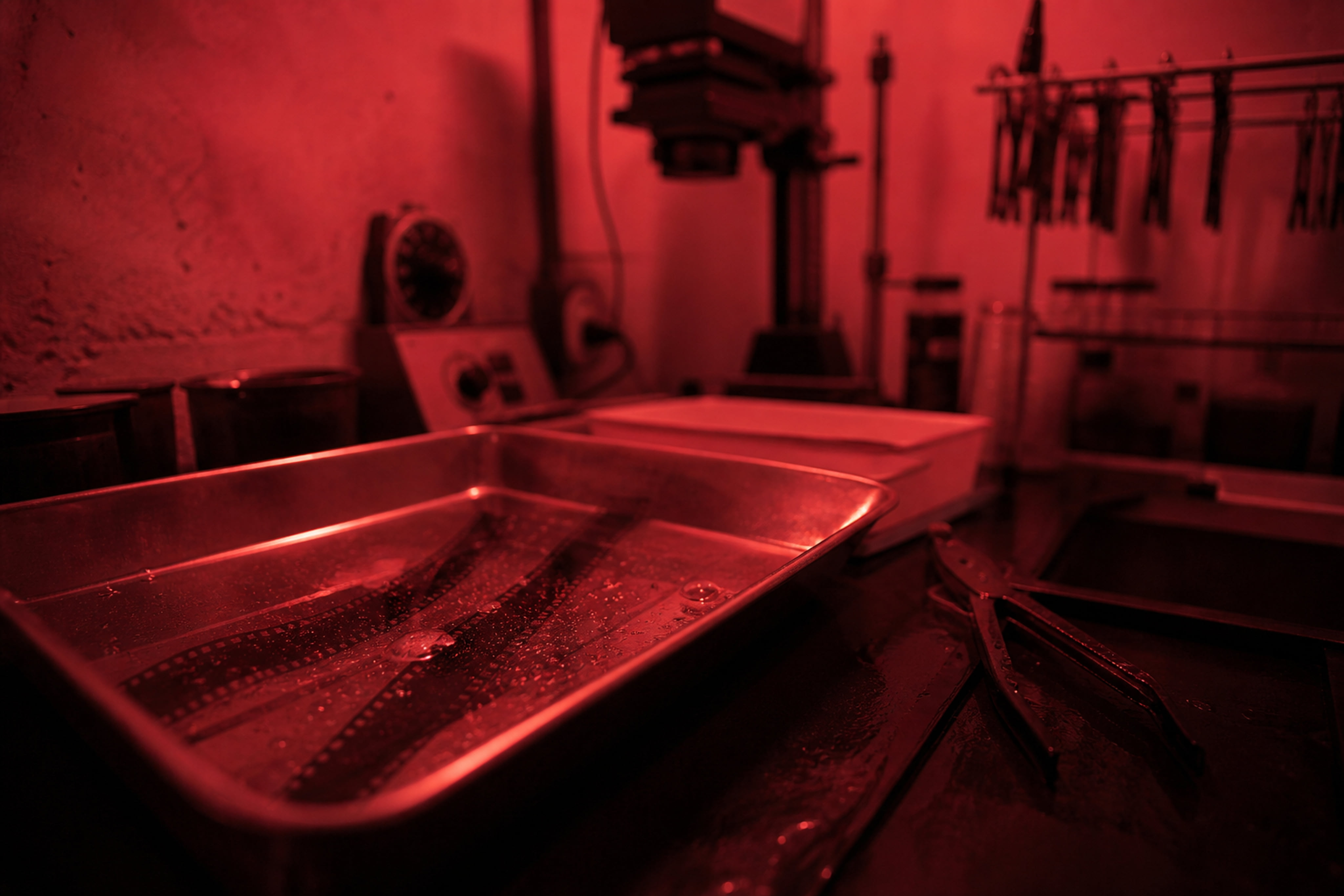 Developing 35mm Film in a Traditional Darkroom