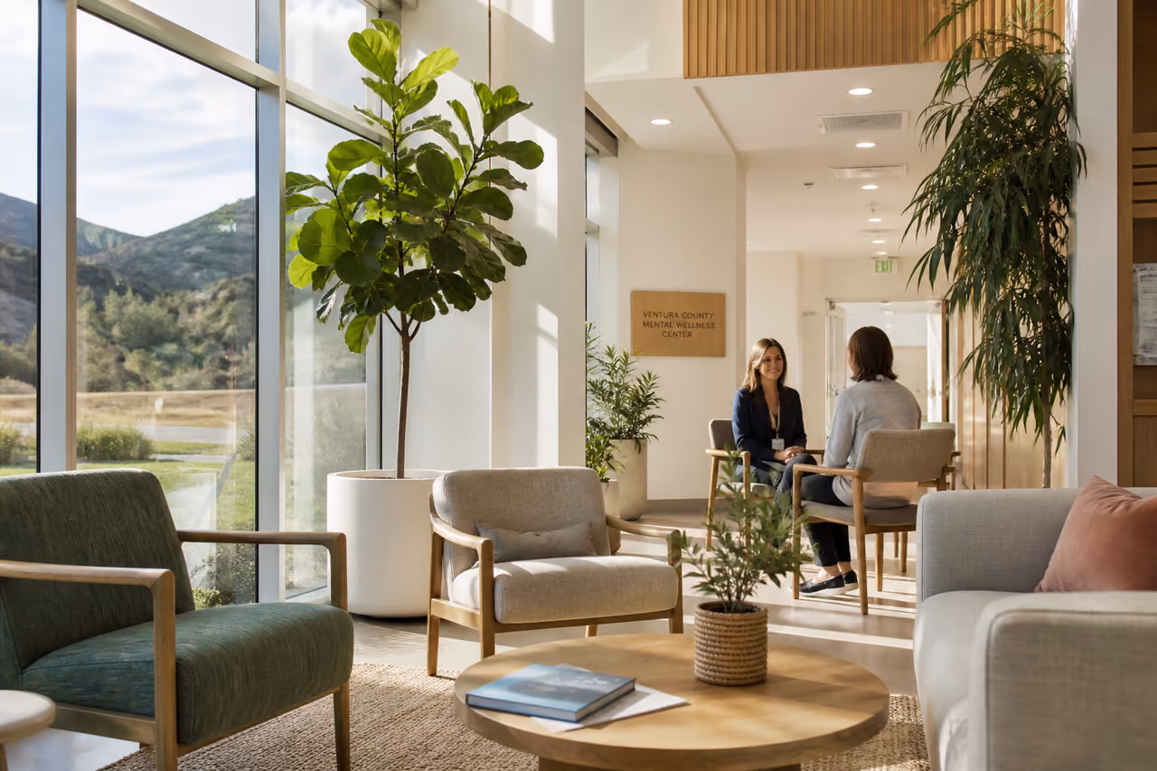 Modern Interior of a Ventura County Mental Health Facility