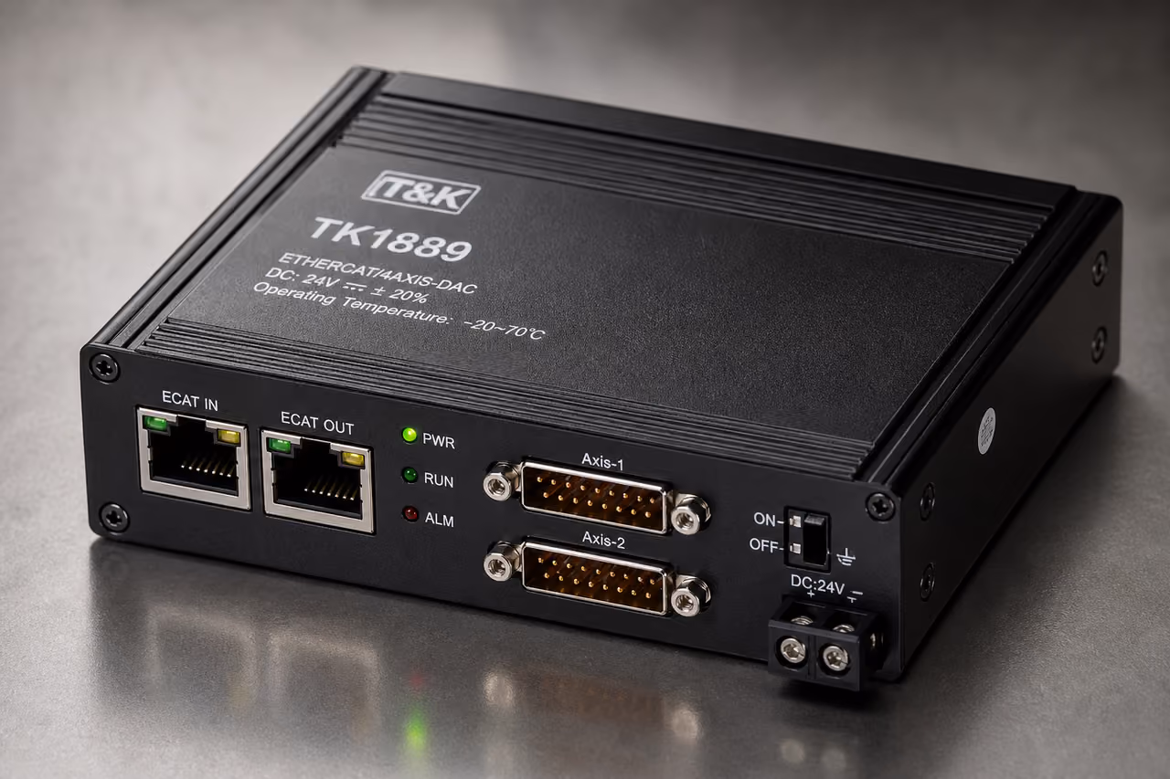 Tk1889 Industrial Electronic Module on Reflective Surface