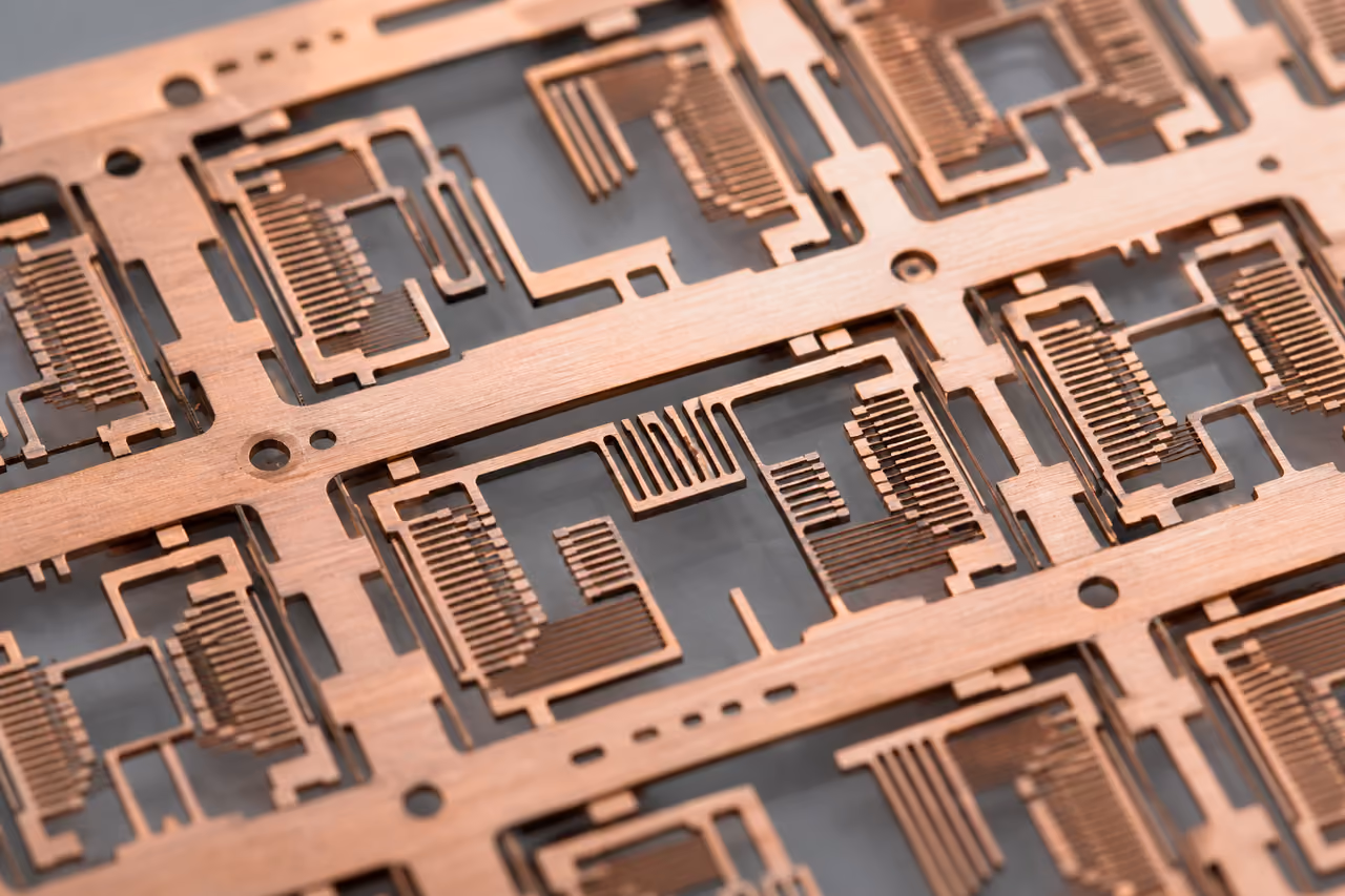 Precision Copper Lead Frame for Semiconductor Packaging