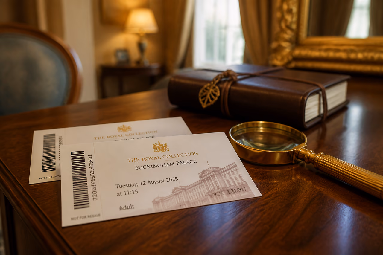 Entry Tickets for the Royal Collection at Buckingham Palace