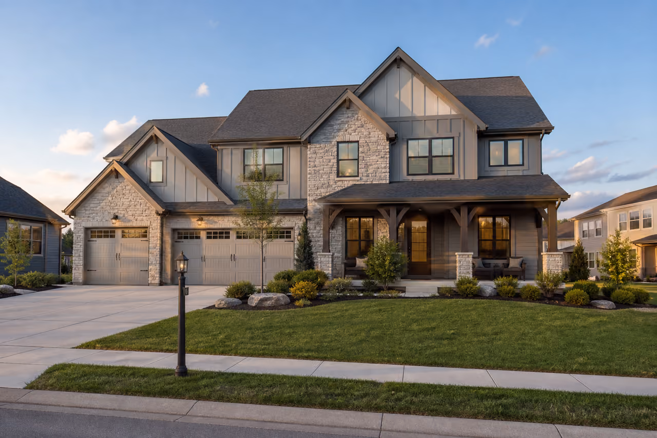 Modern Luxury Suburban Home for Rent in Fishers