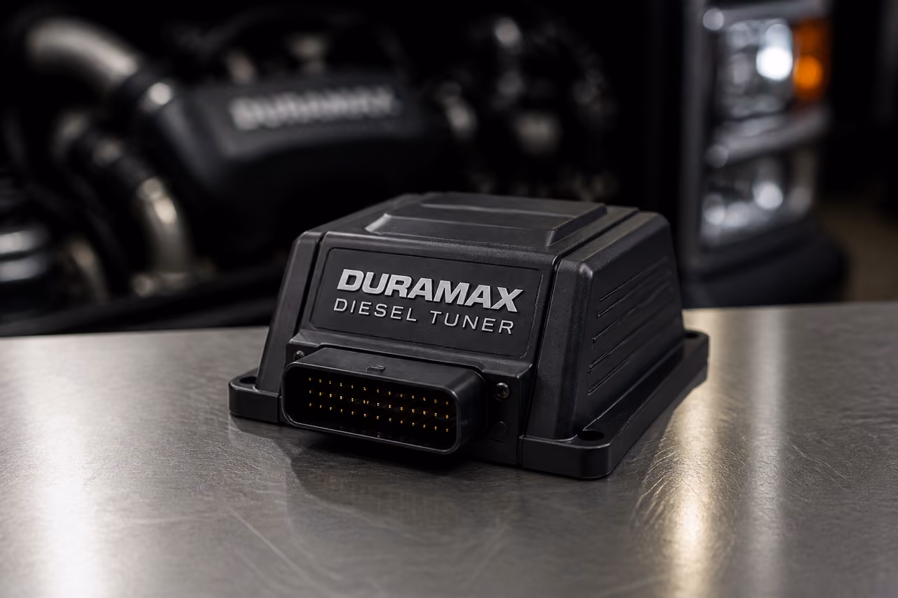 Duramax Diesel Chip Tuning Module on Metallic Surface