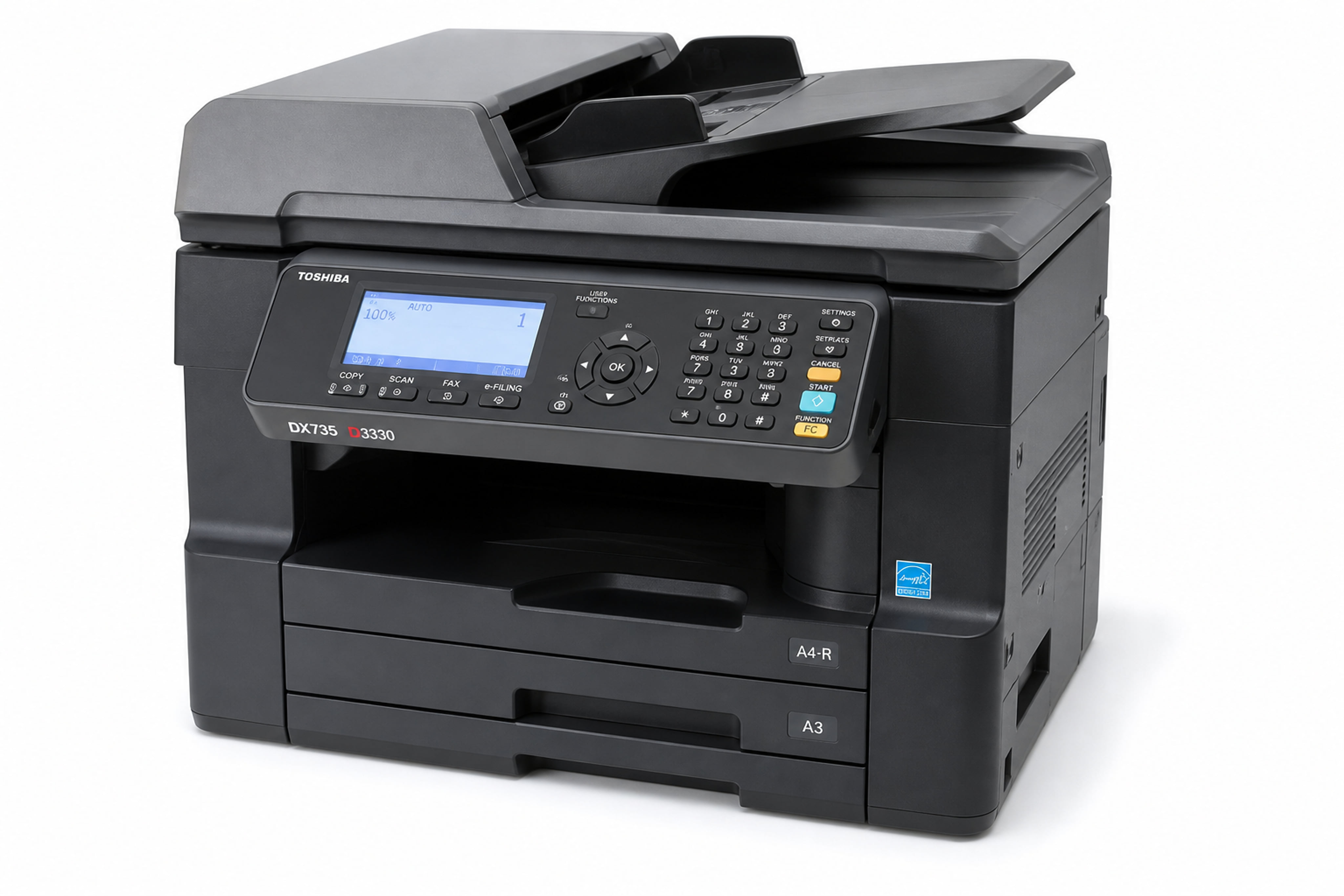 Toshiba Dx735 D3330 Multifunction Printer in Studio Setting