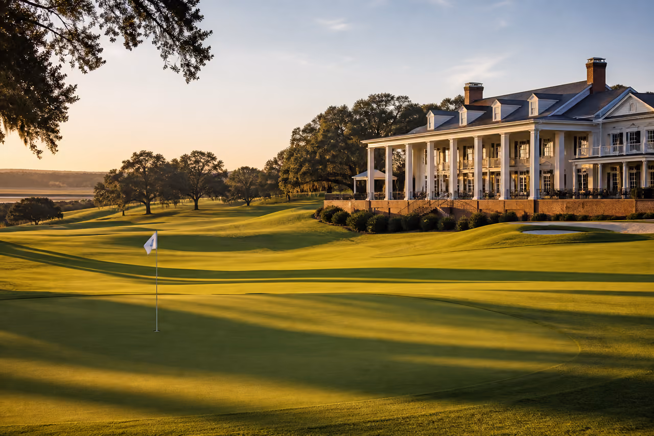 Luxury Clubhouse Overlooking the Senator Golf Course Fairway
