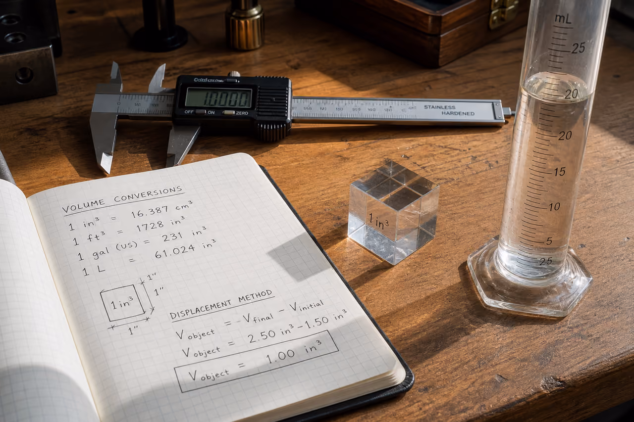 Engineering Tools for Converting Cubic Inches to Cubic Centimeters